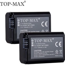 2x Top Max sony np-fw50