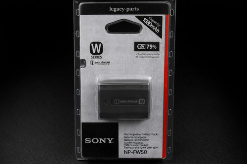 Genuine sony fw50 battery - np-fw50,