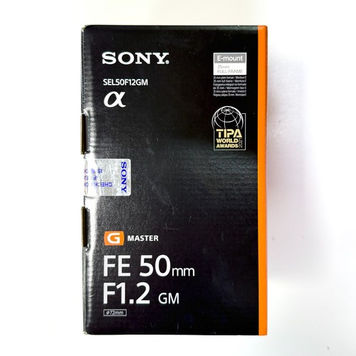 Sony 50mm 2 gm - sony, f/1.2